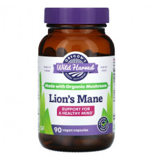 Грибы Oregons Wild Harvest, Lion's Mane`` 90 веганских капсул