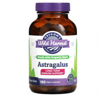 БАДы для укрепления иммунитета Organic Astragalus, 180 Organic Vegan Capsules
