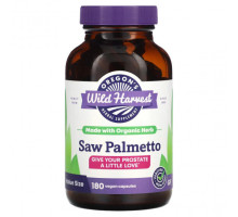 Мужское здоровье Oregons Wild Harvest, Saw Palmetto, 180 веганских капсул