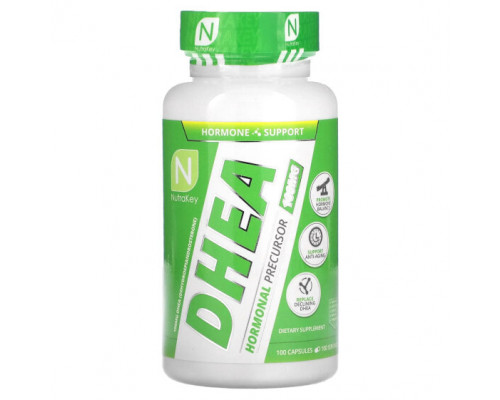 Мужское здоровье Nutrakey, ДГЭА, 100 мг, 100 капсул Мужское здоровье Nutrakey, ДГЭА, 100 мг, 100 капсул