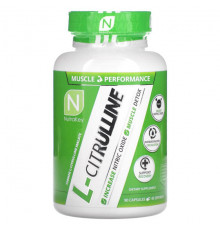 Аминокислоты Nutrakey, L-цитруллин, 750 мг, 90 капсул