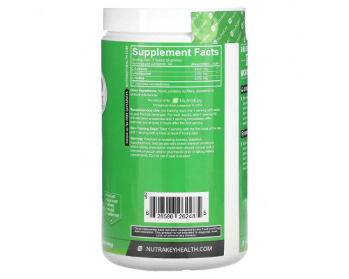 Аминокислоты Nutrakey, BCAA, 400 г (0,88 фунта) Аминокислоты Nutrakey, BCAA, 400 г (0,88 фунта)