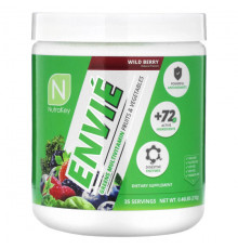 Зелень и зеленые овощи Nutrakey, Envie, лесные ягоды, 210 г (0,46 фунта)