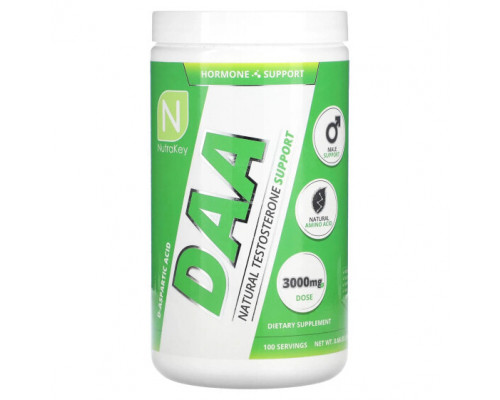 Мужское здоровье Nutrakey, DAA, 300 г (0,66 фунта) Мужское здоровье Nutrakey, DAA, 300 г (0,66 фунта)
