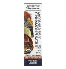 Грибы Mushrooms, MycoShield Spray, Cinnamon, 1 fl oz (30 ml)
