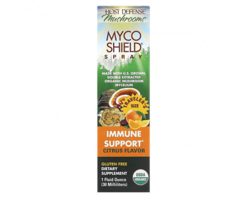 Грибы Mushrooms, MycoShield Spray, Citrus, 1 fl oz (30 ml) Грибы Mushrooms, MycoShield Spray, Citrus, 1 fl oz (30 ml)