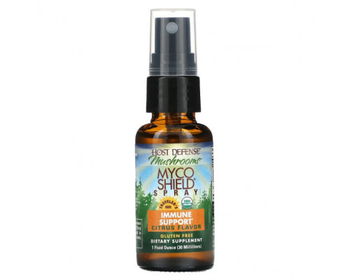 Грибы Mushrooms, MycoShield Spray, Citrus, 1 fl oz (30 ml) Грибы Mushrooms, MycoShield Spray, Citrus, 1 fl oz (30 ml)