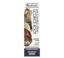 Грибы Mushrooms, MycoShield Spray, Licorice Root, 1 fl oz (30 ml)