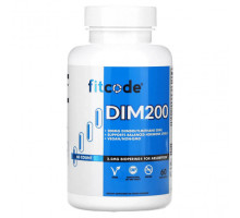 Женское здоровье FITCODE, DIM200, дииндолилметан (DIM), 200 мг, 60 растительных капсул