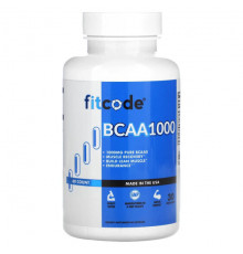 Аминокислоты FITCODE, BCAA 1000, 500 мг, 60 шт.