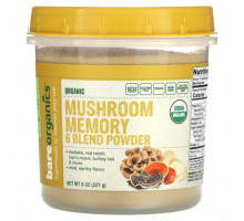 Грибы Organic Mushroom Memory 6 Blend Powder, 8 oz (227 g)