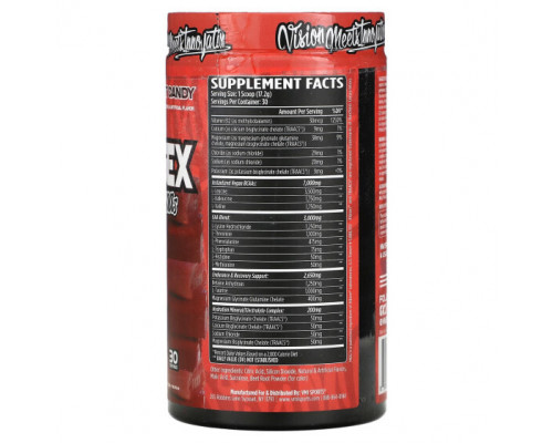 Аминокислоты VMI Sports, Aminogex, EAA / BCAA, конфеты из красных фруктов, 516 г (18,2 унции) Аминокислоты VMI Sports, Aminogex, EAA / BCAA, конфеты из красных фруктов, 516 г (18,2 унции)