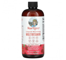Витаминно-минеральные комплексы MaryRuth Organics, Жидкий утренний мультивитамин, малина, 450 мл (15,22 жидк. Унции)