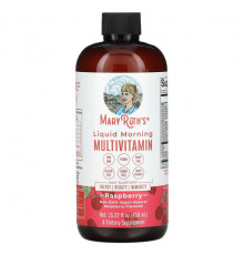 Витаминно-минеральные комплексы MaryRuth Organics, Жидкий утренний мультивитамин, малина, 450 мл (15,22 жидк. Унции)