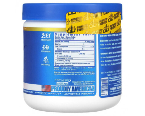 Аминокислоты Ronnie Coleman, Vital Series, аминокислоты с разветвленной цепью (BCAA Health), со вкусом сладкой ваты, 189 г (6,67 унции) Аминокислоты Ronnie Coleman, Vital Series, аминокислоты с разветвленной цепью (BCAA Health), со вкусом сладкой ваты, 189 г (6,67 унции)