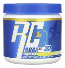 Аминокислоты Ronnie Coleman, Vital Edition, BCAA XS, добавка со вкусом лимонада, 189 г (6,67 унции)