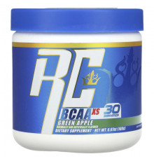Аминокислоты Ronnie Coleman, Vital Edition, BCAA XS, зеленое яблоко, 189 г (6,67 унции)
