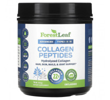 Для мышц и суставов Forest Leaf, пептиды коллагена, без вкусовых добавок, 454 г (16 унций)
