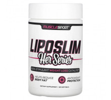 Слабительные, диуретики и средства для очищения организма MuscleSport, Her Series, Liposlim, 60 капсул