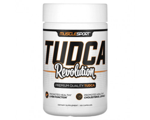 Витамины группы B MuscleSport, TUDCA, Revolution`` 60 капсул Витамины группы B MuscleSport, TUDCA, Revolution`` 60 капсул
