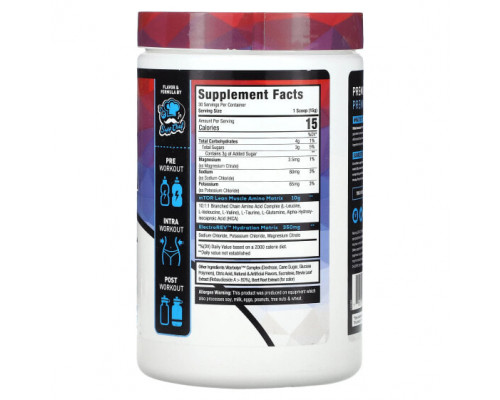Аминокислоты MuscleSport, BCAA Revolution, итальянский лед со вкусом радуги, 450 г (15,9 унции) Аминокислоты MuscleSport, BCAA Revolution, итальянский лед со вкусом радуги, 450 г (15,9 унции)