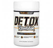 Слабительные, диуретики и средства для очищения организма MuscleSport, Detox Revolution`` 90 капсул