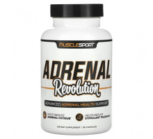 Улучшение памяти и работы мозга MuscleSport, Adrenal Revolution`` 90 капсул
