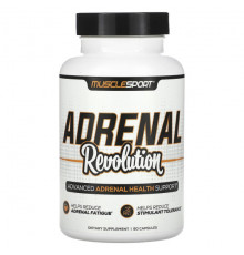 Улучшение памяти и работы мозга MuscleSport, Adrenal Revolution`` 90 капсул