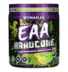 Аминокислоты EAA Hardcore, Lemon-Lime, 14.2 oz (402 g)