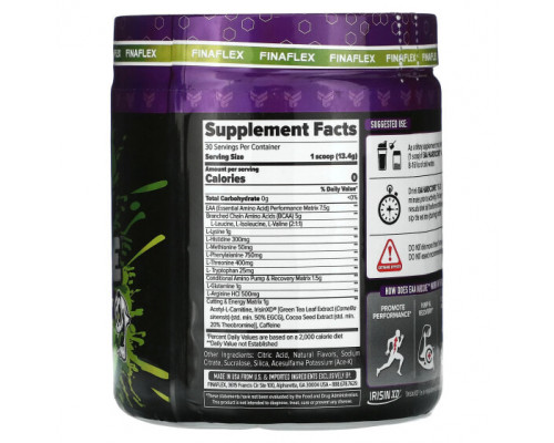 Аминокислоты EAA Hardcore, Lemon-Lime, 14.2 oz (402 g) Аминокислоты EAA Hardcore, Lemon-Lime, 14.2 oz (402 g)