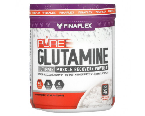 L-карнитин и L-глютамин Finaflex, Pure Glutamine, порошок для максимального восстановления мышц, без добавок, 300 г (10,6 унции) L-карнитин и L-глютамин Finaflex, Pure Glutamine, порошок для максимального восстановления мышц, без добавок, 300 г (10,6 унции)