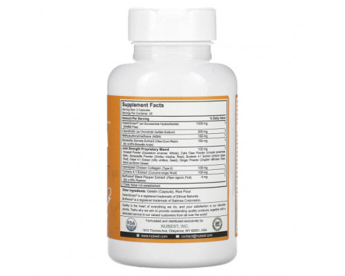 Для мышц и суставов NuBest, Joint Xtra, Extra Strength, 90 капсул Для мышц и суставов NuBest, Joint Xtra, Extra Strength, 90 капсул