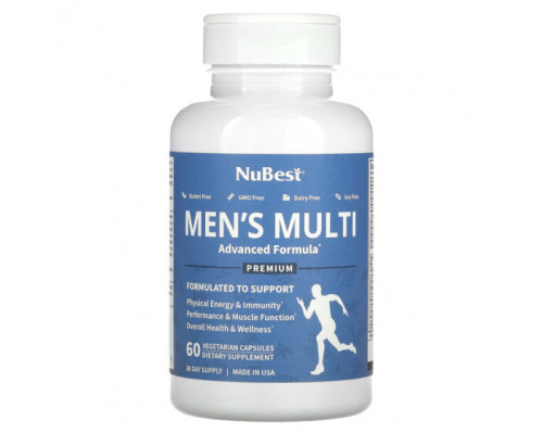 Мужское здоровье Premium Men's Multi , 60 Vegetarian Capsules