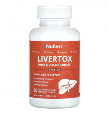 Для здоровья печени Livertox, 60 Vegetarian Capsules