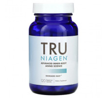 Витамины группы B Tru Niagen, никотинамид рибозид, 150 мг, 120 вегетарианских капсул