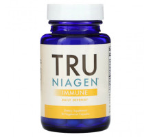Растительные экстракты и настойки Tru Niagen, Immune, Daily Defense, 30 вегетарианских капсул