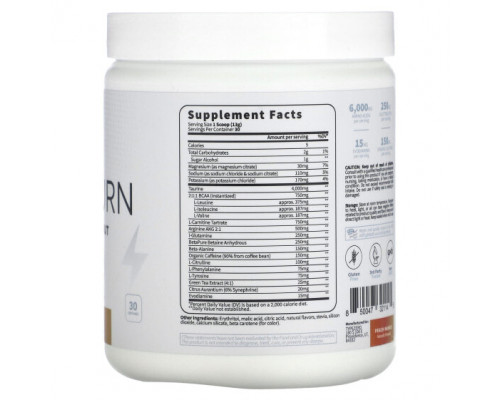 Аминокислоты TypeZero, Clean Amino Burn, со вкусом персика и манго, 375 г (13,2 унции) Аминокислоты TypeZero, Clean Amino Burn, со вкусом персика и манго, 375 г (13,2 унции)