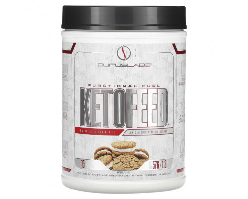 Сывороточный протеин Purus Labs, KetoFeed, пирог с овсянкой и кремом, 576 г (1,3 фунта) Сывороточный протеин Purus Labs, KetoFeed, пирог с овсянкой и кремом, 576 г (1,3 фунта)