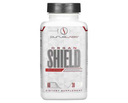 Аминокислоты Purus Labs, Organ Shield, 60 желатиновых капсул Аминокислоты Purus Labs, Organ Shield, 60 желатиновых капсул