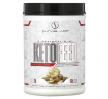 Для похудения и контроля веса Purus Labs, KetoFeed, соленая ванильная карамель, 585 г (1,3 фунта)