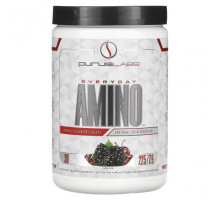 Аминокислоты Purus Labs, Everyday Amino, натуральная ежевика и вишня, 225 г (7,9 унции)
