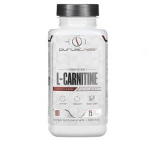 L-карнитин и L-глютамин Purus Labs, Foundation Series, L-карнитин, 100 желатиновых капсул