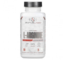Аминокислоты Purus Labs, Foundation Series, L-аргинин, 100 растительных капсул