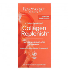 Коллаген Reserveage Nutrition, Collagen Replenish, 120 капсул