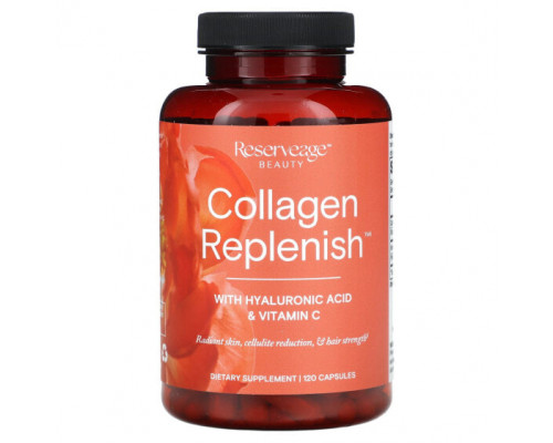 Коллаген Reserveage Nutrition, Collagen Replenish, 120 капсул Коллаген Reserveage Nutrition, Collagen Replenish, 120 капсул