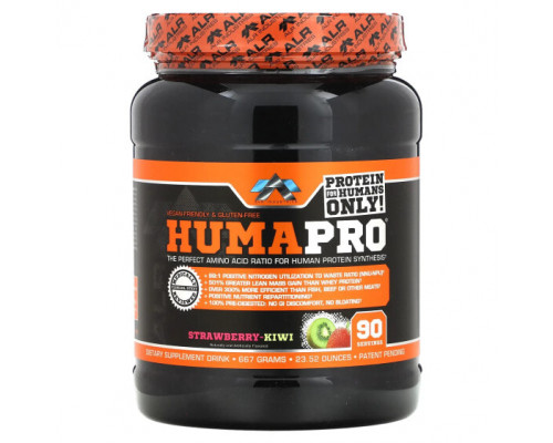 Животный белок ALR Industries, HumaPro, клубника и киви, 667 г (23,52 унции) Животный белок ALR Industries, HumaPro, клубника и киви, 667 г (23,52 унции)