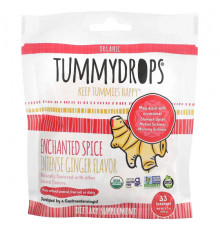 Для пищеварительной системы Tummydrops, Органический имбирь Enchanted Spice, 33 пастилки, 105 г (3,7 унции)