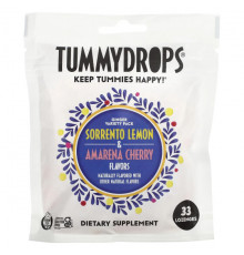 Имбирь и куркума Tummydrops, Органический имбирь, 33 пастилки