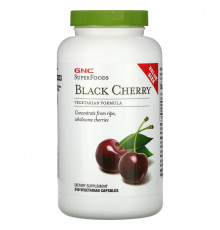 GNC, SuperFoods, Black Cherry, 240 Vegetarian Capsules
