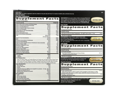 GNC Mega Men, Whole Body, VITAPAK Program With Multivitamin Blend, 30 Packs GNC Mega Men, Whole Body, VITAPAK Program With Multivitamin Blend, 30 Packs